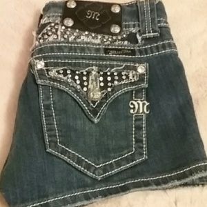 Miss Me denim short